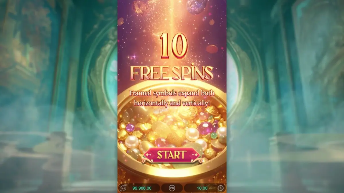 Tampilan visual slot Mythical Guardians dengan tema mitologi Tiongkok yang megah